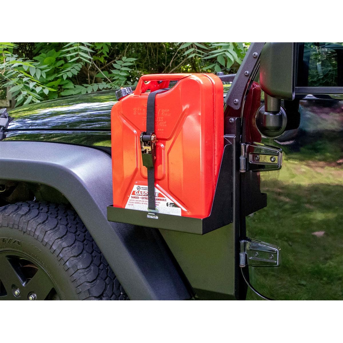 MOR/ryde Side Mount w/Tray (Driver Side) for 2007-2018 Jeep WranglerJK ...