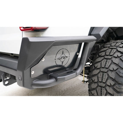 Fab Fours Rear Bumper (Black) for 2020-C Gladiator JT JT20-Y1950-1