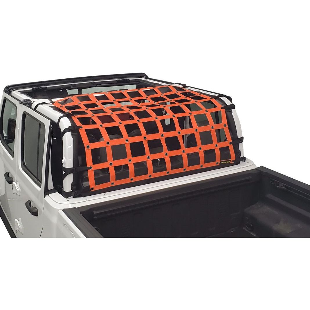 Dirtydog 4X4 Netting Rear Kit - for Jeep JT Gladiator Pickup - 2019 Up