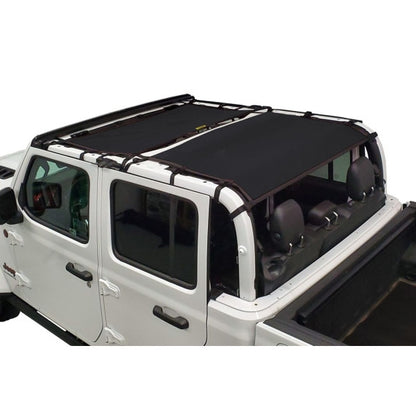 Dirtydog 4X4 Sun Screen Front and Rear for Jeep JT 4 Door