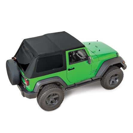 TrailFX Slant Back Top for 2007-2018 Jeep Wrangler JK 2 Door JTSB02