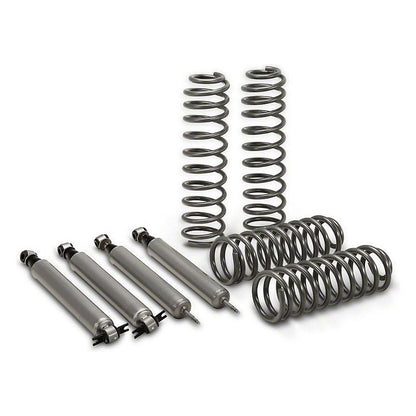 Rough Country 2½" Spring Suspension Lift Kit With Premium N3 Series Shocks For 2007-18 Jeep Wrangler JK 2 Door Models PERF678