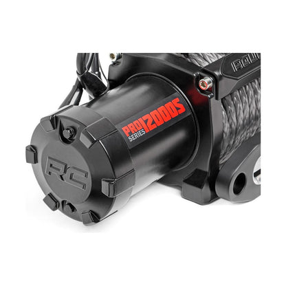 Rough Country 12000-Lb Pro Series Winch - Synthetic Rope