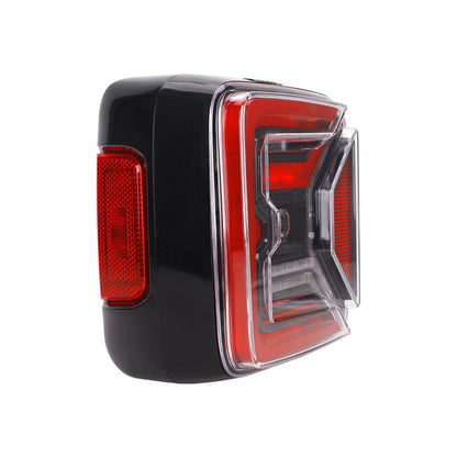 Quake LED Tech LED Tail Lights for 18-C Jeep Wrangler JL QTE347