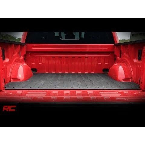 Rough Country Ram Bed Mat w-RC Logos (03-2 PU  6 4in Bed) RCM676