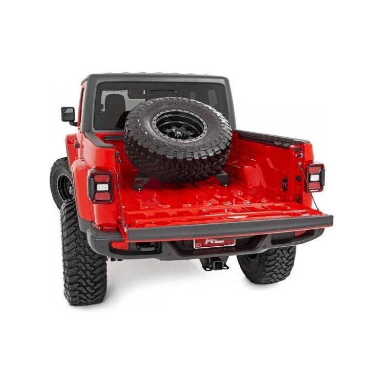 Rough Country Bed Mount Spare Tire Carrier for 2021-C Jeep Gladiator JT RCS10544