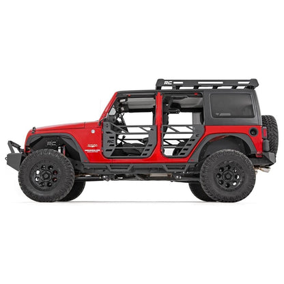 Rough Country Tubular Doors (Front and Rear) for 2007-2018 Jeep Wrangler JK RCS10588