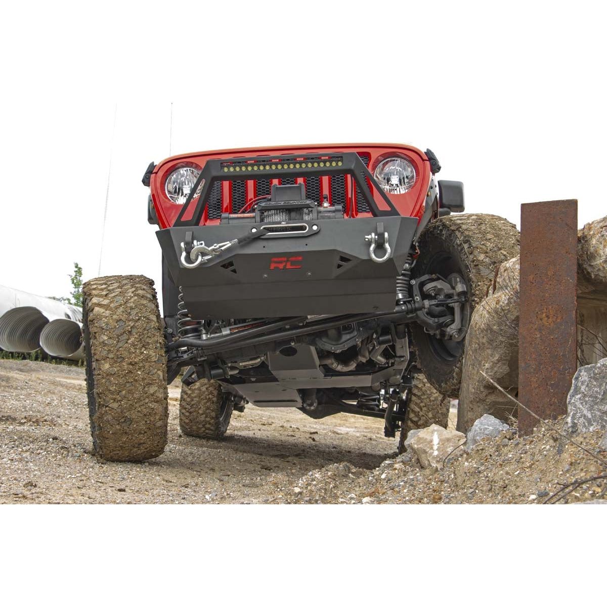 Rough Country Skid Plate System (18-C JL Unlimited  3.6L) RCS10616