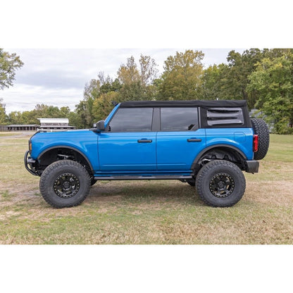 Rough Country  Oval Nerf Step 4-Door (Black) for 2021-C Ford Bronco RCS21011