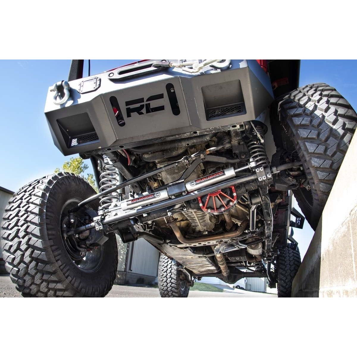 Rough Country 4" Jeep Long Arm Suspension Lift Kit for 07-18 Wrangler JK 4 Door Models RCS78630