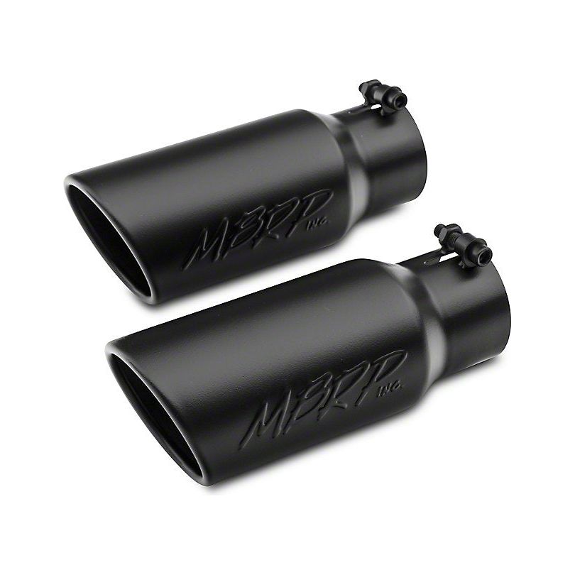 MBRP Black Series 3" Dual Exhaust System - Middle Side Exit (15-20 2.7L EcoBoost F-150) S5260BLK