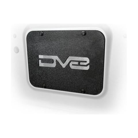 DV8 Offroad Rear Tailgate Cover Plate (Black) for 07+ Jeep Wrangler JK