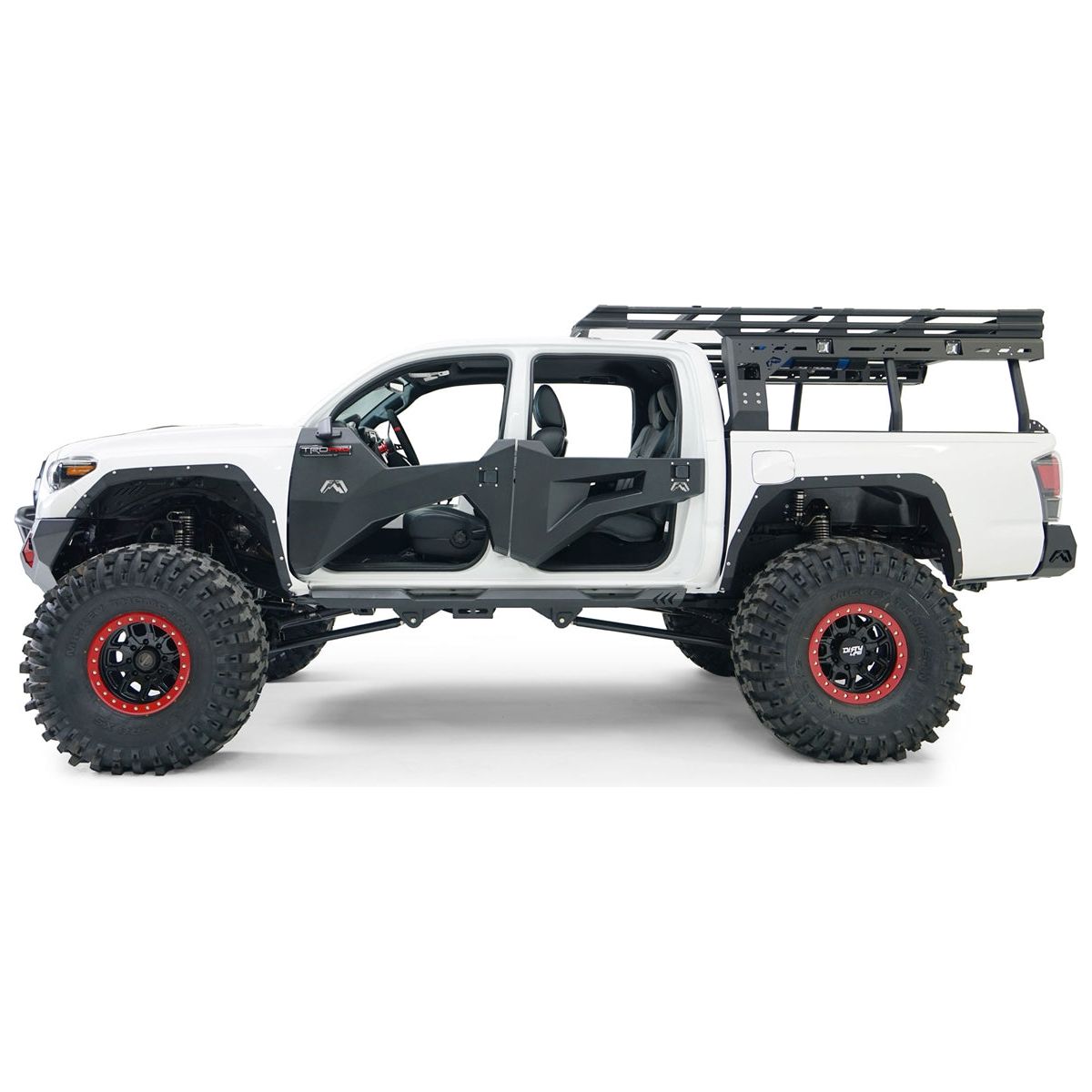 Fab Fours Tacoma Trail Doors (Matte Black) for 16-Current Toyota Tacoma
