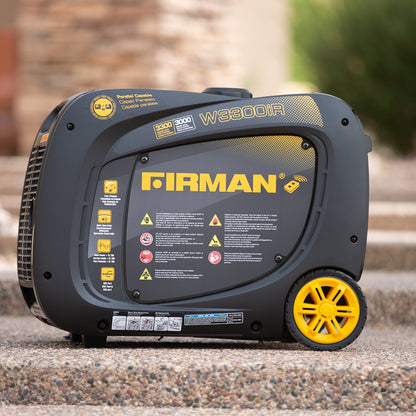 Firman - Whisper Series 3000 Watt Electric Start Inverter Generator w- RV Outlet & Wireless Remote (CARB) W03083