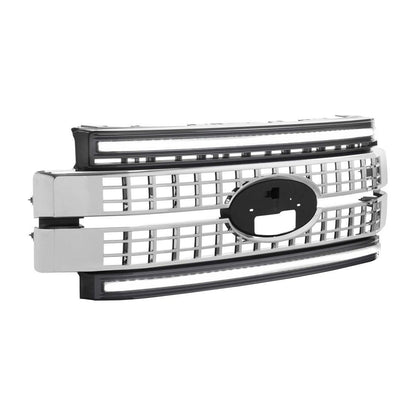 Morimoto  XBG LED Grille for 2017-2019 Ford Super Duty (Paintable-Black - White DRL) XBG05