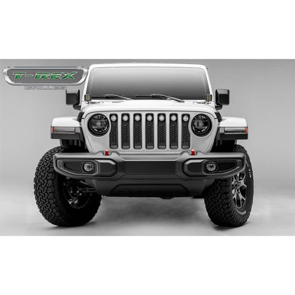 ZRoadZ Main Grille with (7) 2" LED Round Lights for 2018-C JL & Gladiator JT Z314931