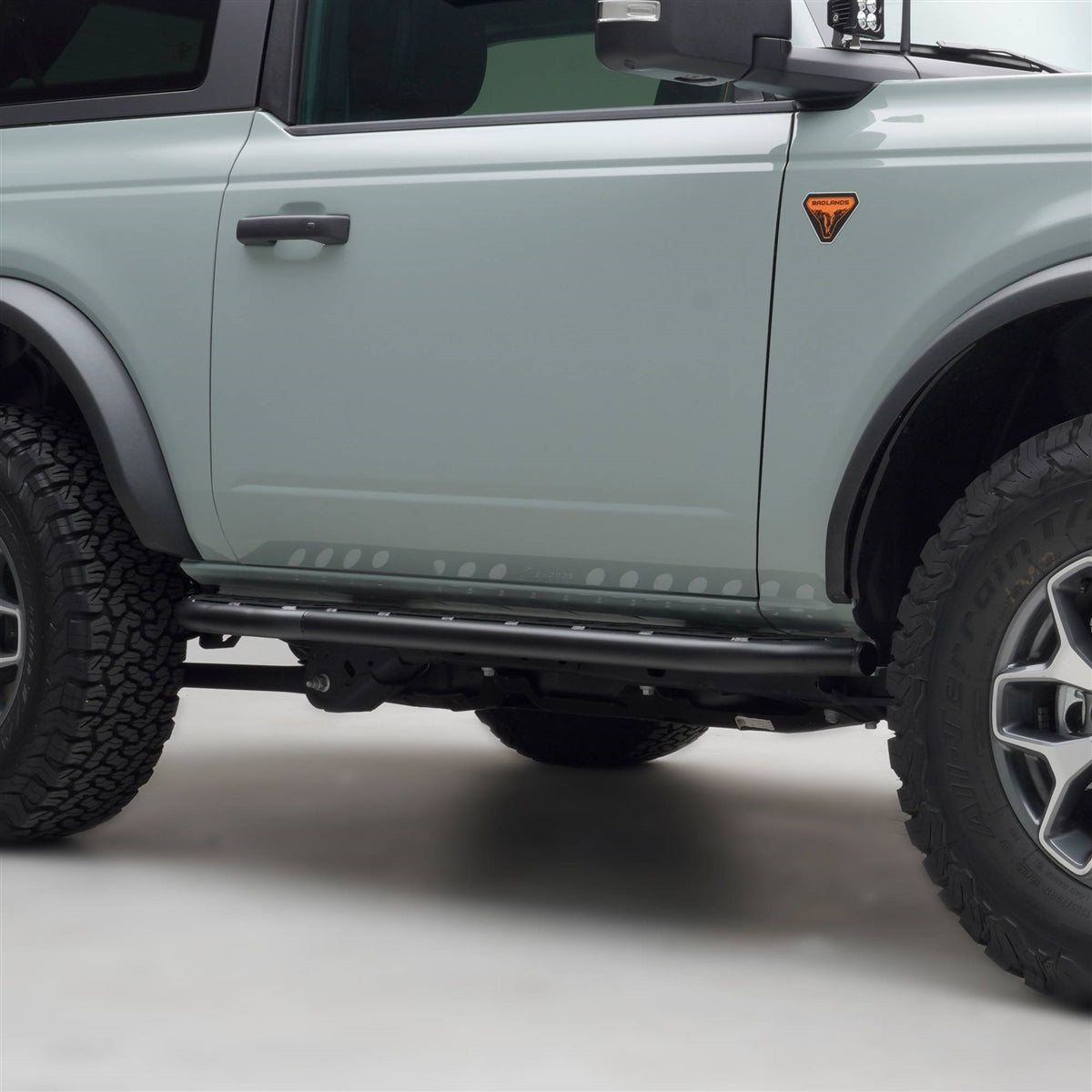 ZRoadZ TRAILX.R1 Series Rock Slider Side Steps for 2021-C Ford Bronco 2 Door Models