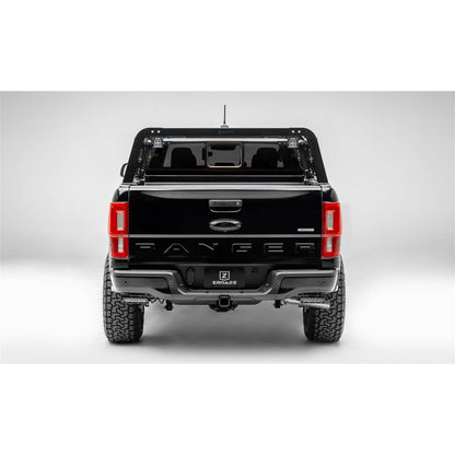 ZRoadZ Overland Access Rack With Side Gates Incl. (4) 3 Inch ZROADZ LED Pod Lights (2019-2020 Ford Ranger)