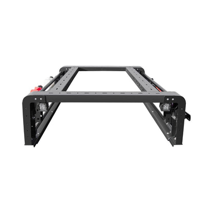 ZRoadZ Overland Access Rack With Side Gates Incl. (4) 3 Inch ZROADZ LED Pod Lights (2019-2020 Ford Ranger)