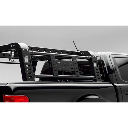 ZRoadZ Overland Access Rack With Side Gates Incl. (4) 3 Inch ZROADZ LED Pod Lights (2019-2020 Ford Ranger)
